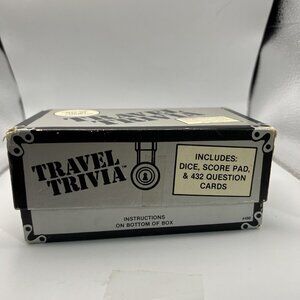 VtgTravel Trivia Game Question Cards Sports Geography Arts Food History Complete